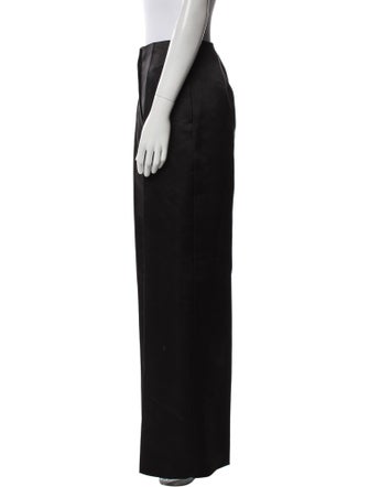 The Row Silk Wide Leg Pants