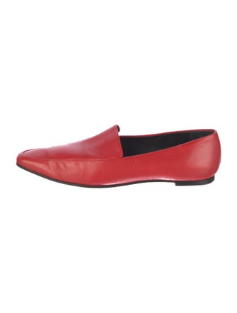 The Row Minimal Leather Loafers
