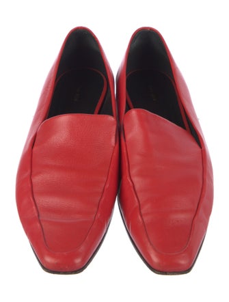 The Row Minimal Leather Loafers
