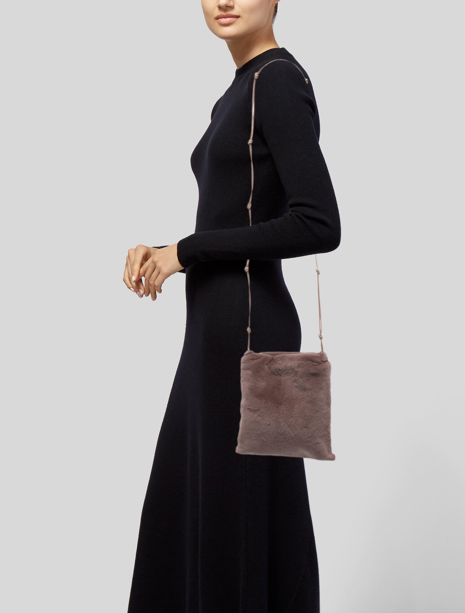 The Row Mink Medicine Pouch Large