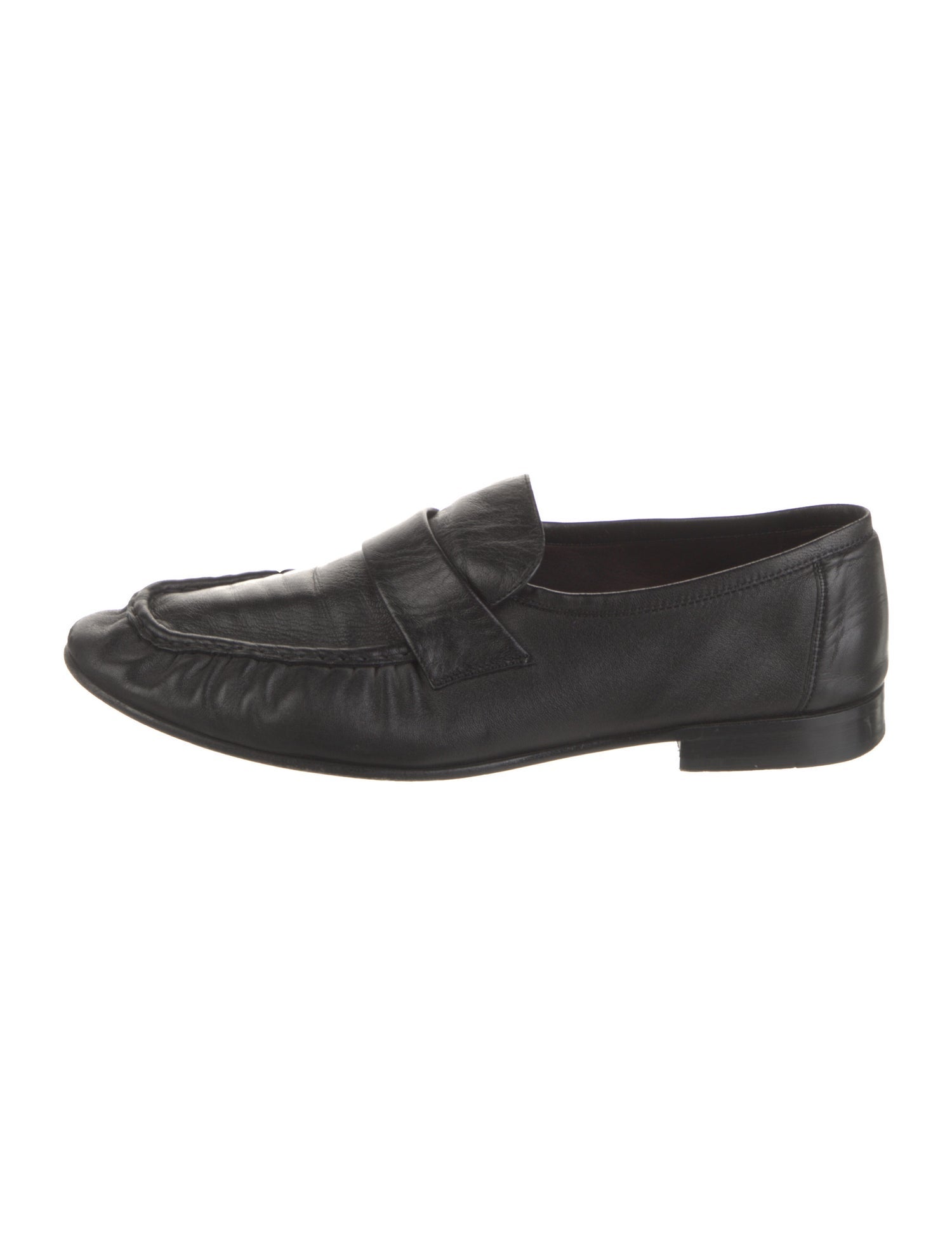 The Row Leather Dress Loafers