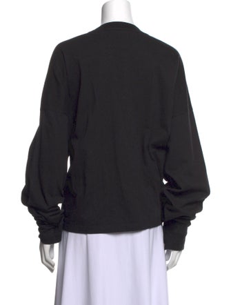 The Row Crew Neck Long Sleeve Sweatshirt