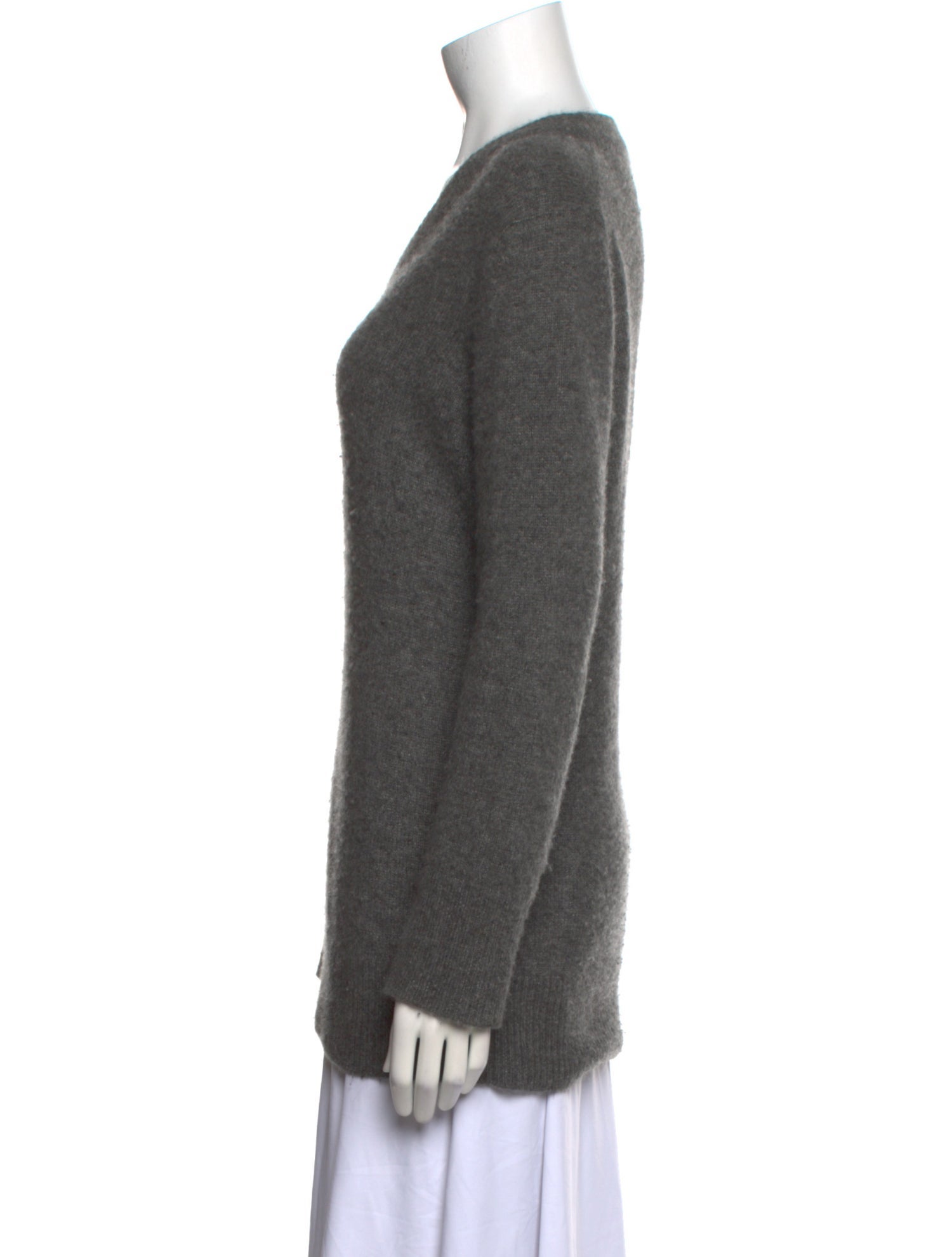 The Row Cashmere V-Neck Sweater