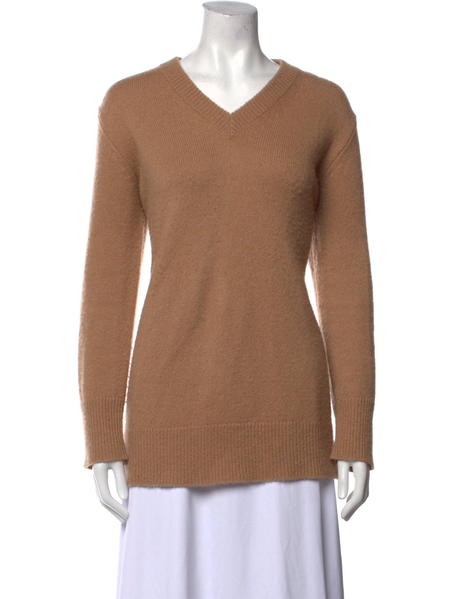 The Row Cashmere V-Neck Sweater