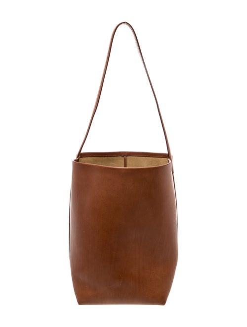 The Row Leather N/S Park Tote Medium