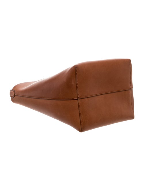 The Row Leather N/S Park Tote Medium