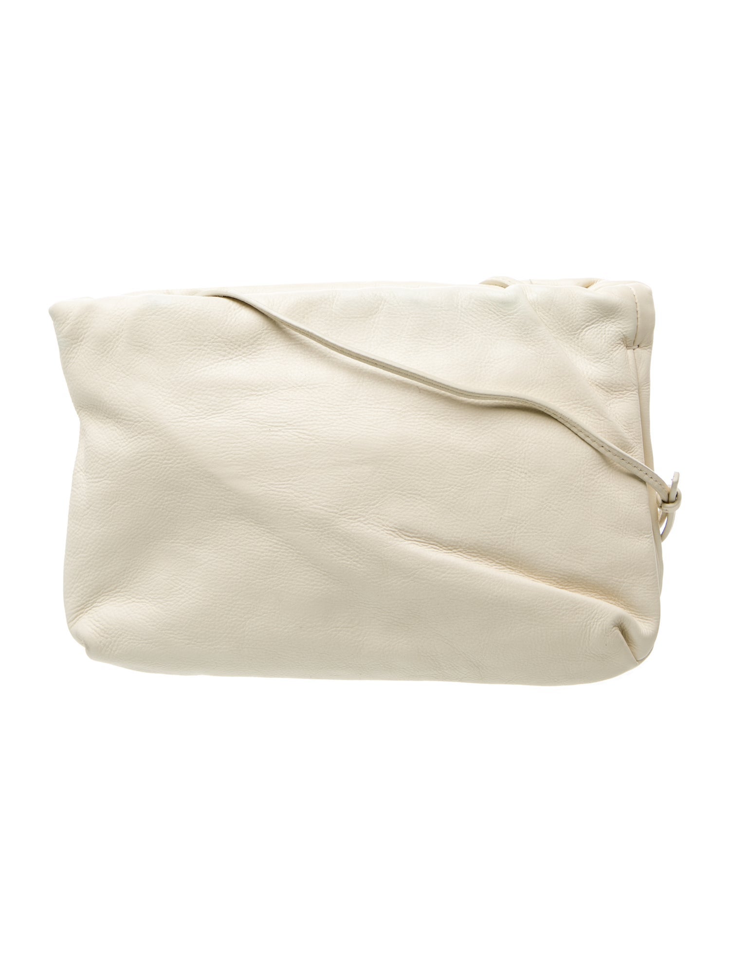 The Row Leather Bourse w/ Strap