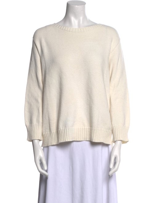 The Row Bateau Neckline Sweater