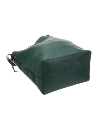 The Row Leather Bucket Bag