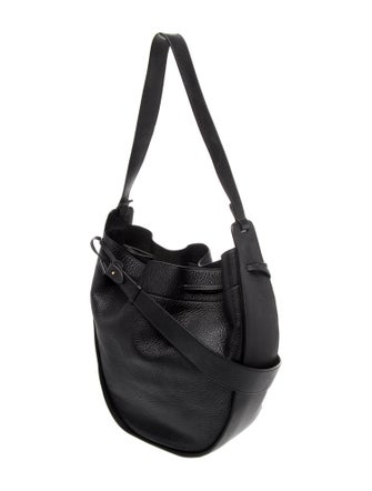 The Row Leather Bucket Bag XL