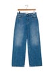 The Row Mid-Rise Wide Leg Jeans