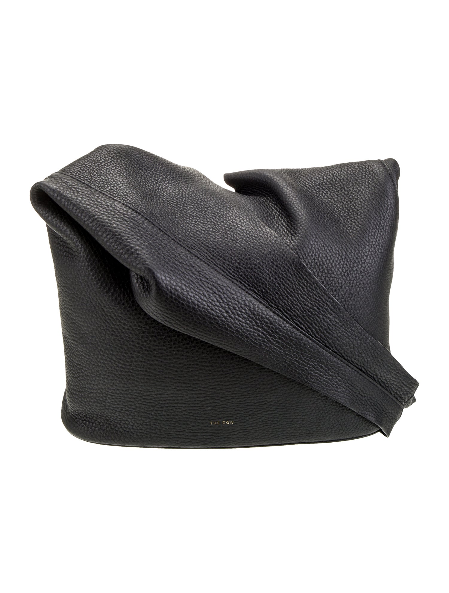 The Row Leather Messenger Bag