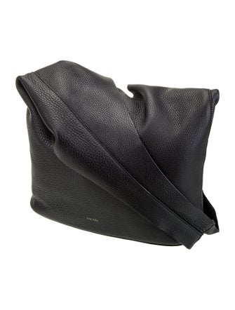 The Row Leather Messenger Bag