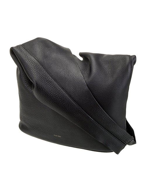 The Row Leather Messenger Bag