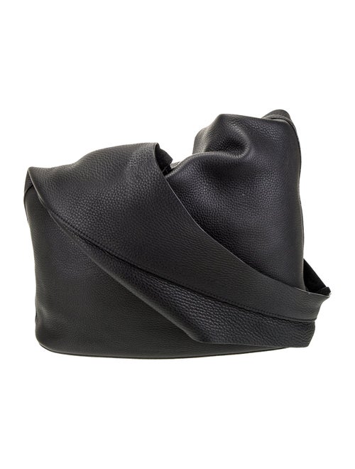 The Row Leather Messenger Bag