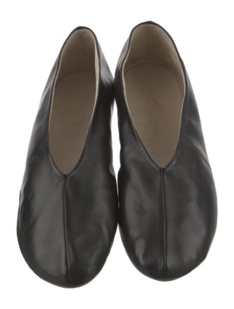 The Row Stella Leather Flats