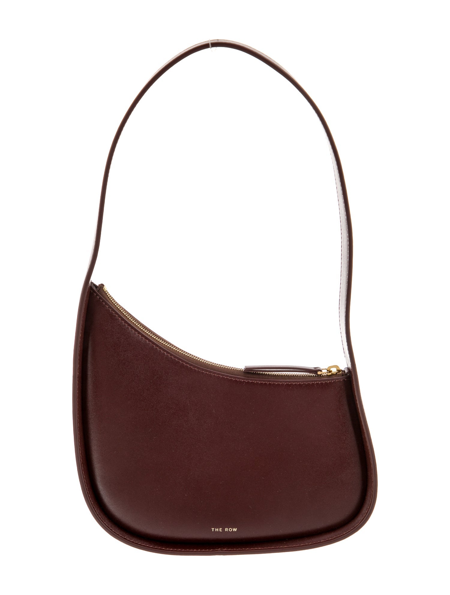 The Row Leather Half Moon Small