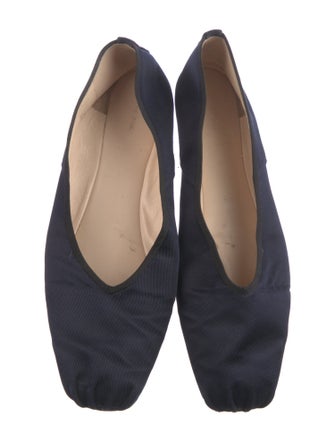 The Row Satin Flats