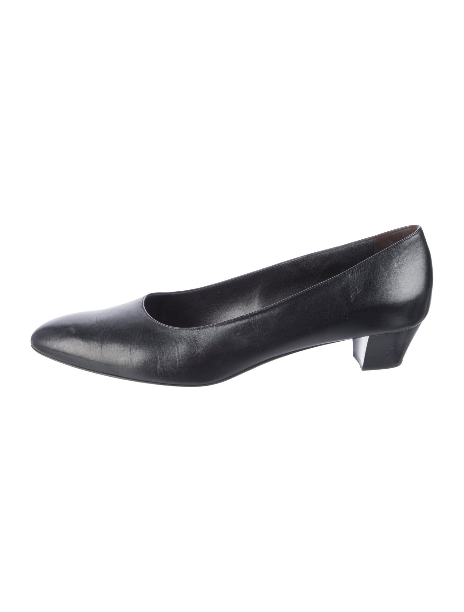 The Row Luisa 35 Leather Pumps