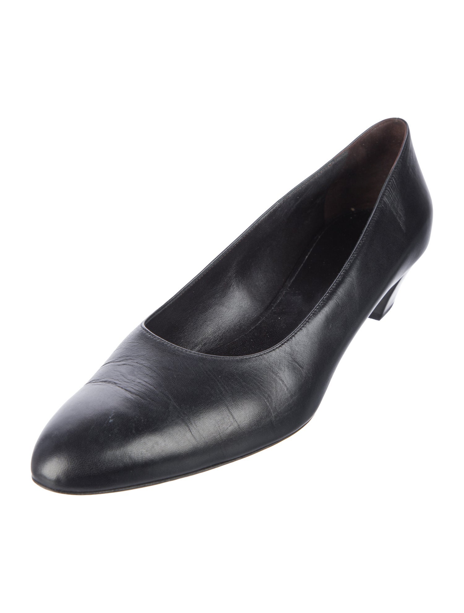The Row Luisa 35 Leather Pumps