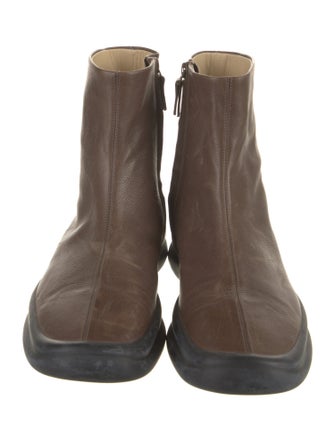 The Row Town Leather Boots