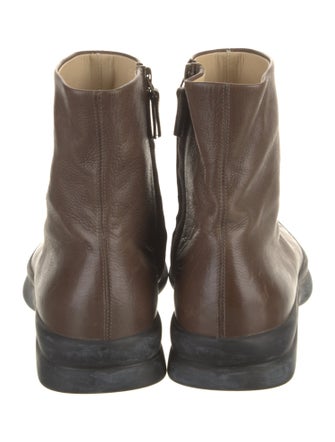 The Row Town Leather Boots
