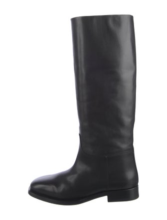 The Row Leather Riding Boots