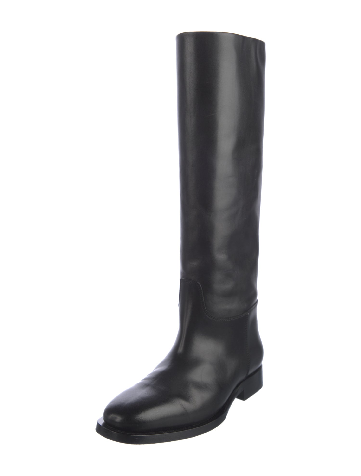 The Row Leather Riding Boots