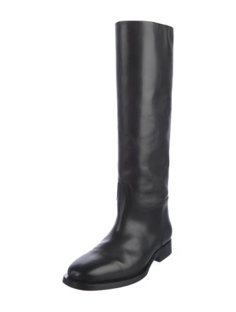 The Row Leather Riding Boots