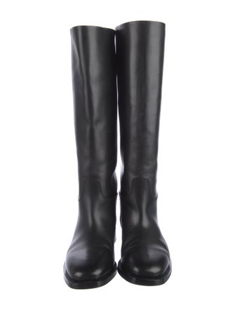 The Row Leather Riding Boots