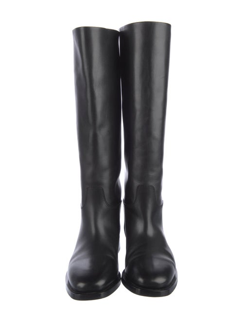 The Row Leather Riding Boots