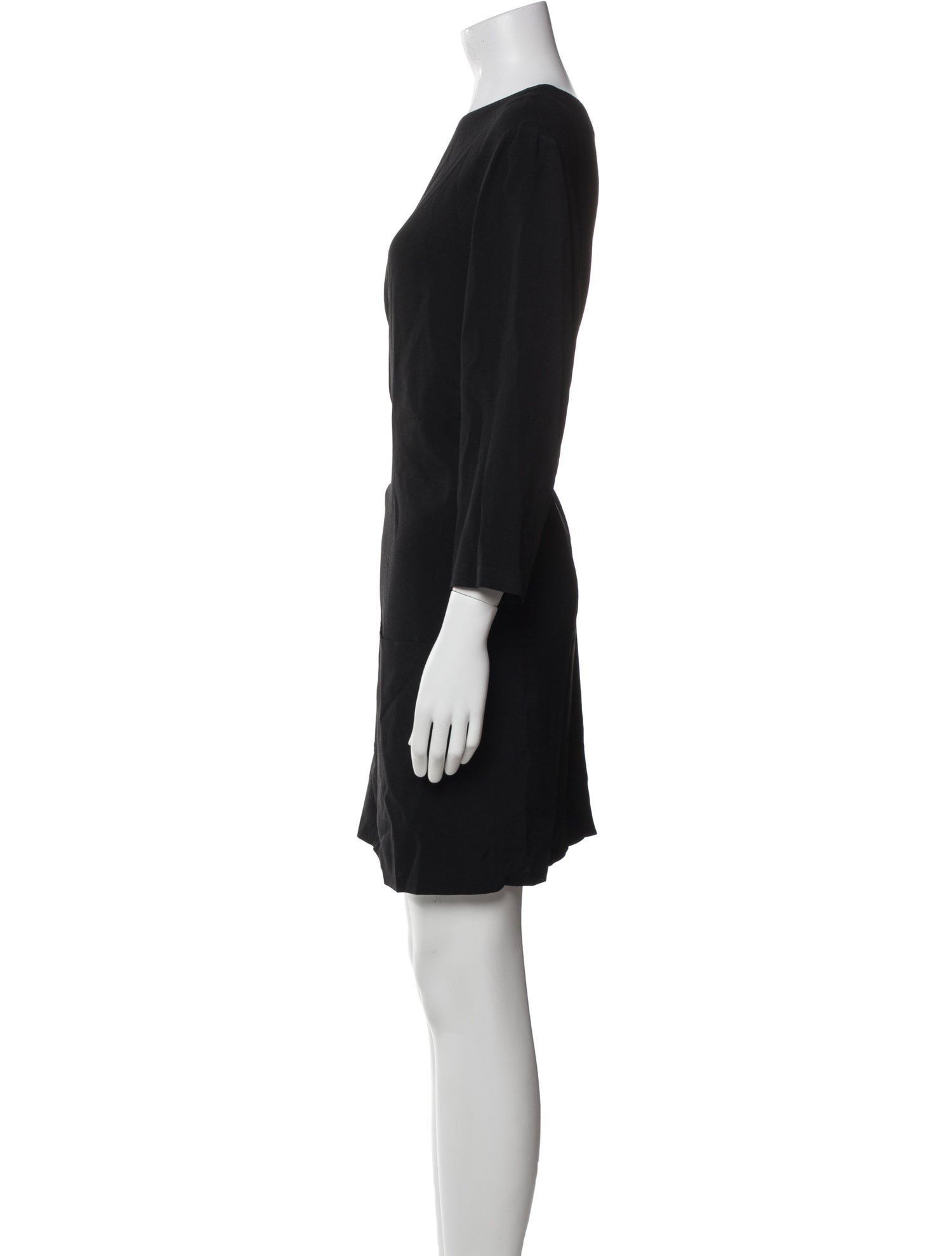 The Row Bateau Neckline Mini Dress