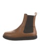 The Row Gaia Leather Chelsea Boots
