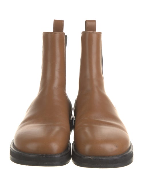 The Row Gaia Leather Chelsea Boots