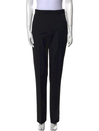 The Row Wool Straight Leg Pants