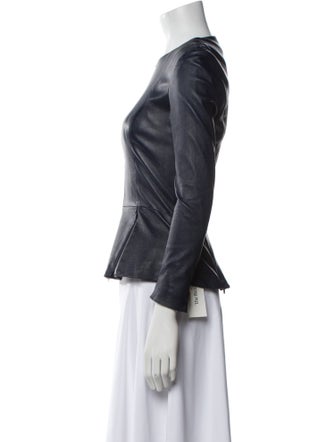 The Row Lambskin Biker Jacket