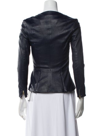 The Row Lambskin Biker Jacket