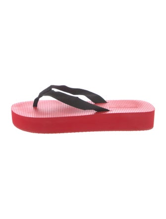 The Row Dune Rubber Flip Flops