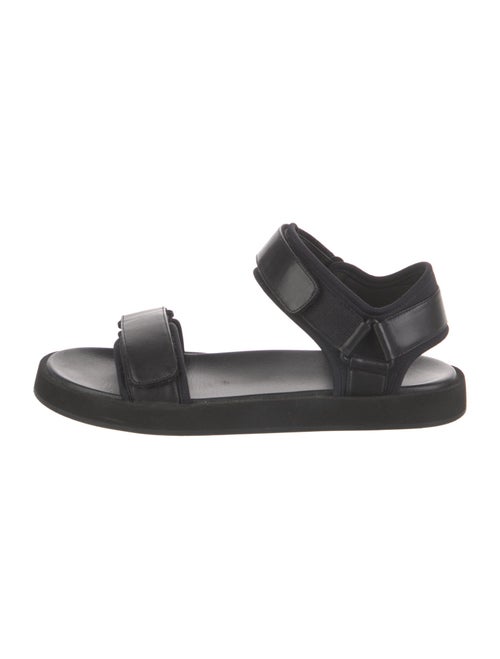 The Row Hook and Loop Leather Sandals