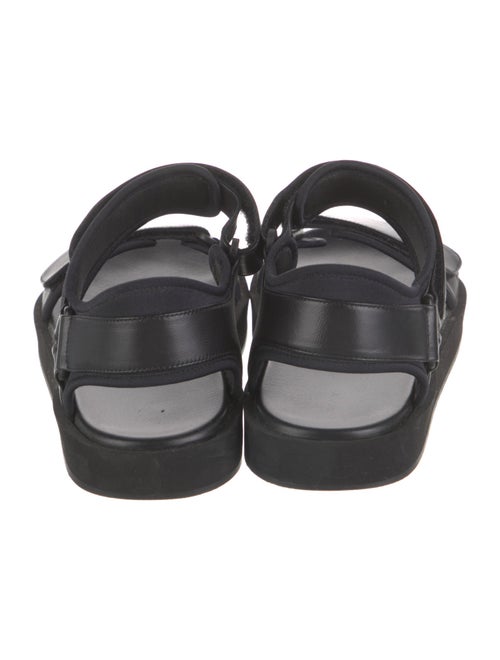 The Row Hook and Loop Leather Sandals