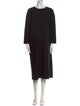 The Row Crew Neck Midi Length Dress