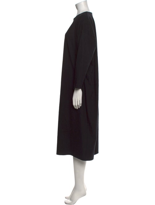 The Row Crew Neck Midi Length Dress