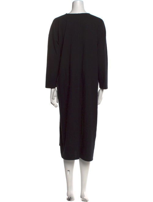 The Row Crew Neck Midi Length Dress