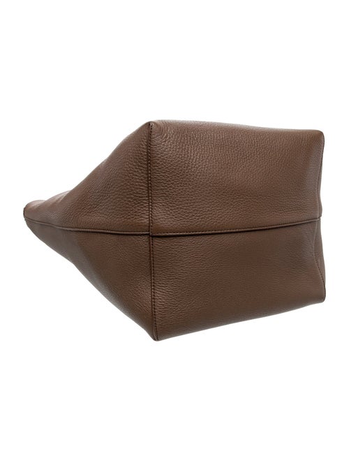 The Row Leather N/S Park Tote Large