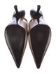 The Row Bourgeoise Leather Slingback Pumps
