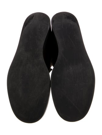 The Row Suede Combat Boots