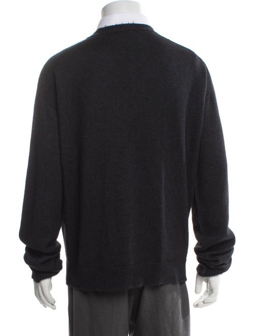 The Row Alpaca V-Neck Cardigan