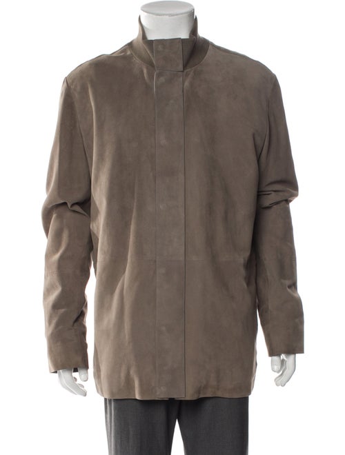 The Row Goat Leather Windbreaker