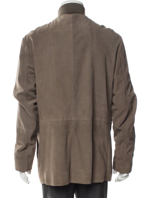 The Row Goat Leather Windbreaker