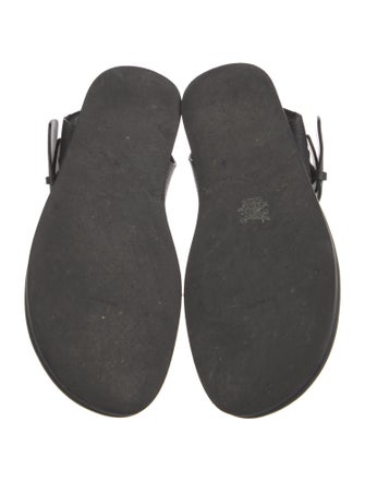 The Row Fisherman Leather Sandals